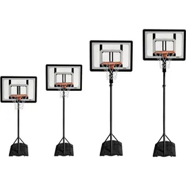 Sklz Pro Mini Basketballkorb-System Schwarz/Gelb 107 - 213 cm