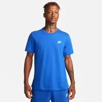 Nike Sportswear Club Herren T-Shirt, blau - US: XL