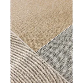 benuta basic benuta In- & Outdoorteppich Iowa Hellgrau 80x150 cm - Teppich für Balkon, Terrasse & Garten