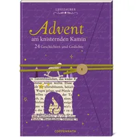 Coppenrath Verlag Brief-Adventskalenderbuch - Advent am knisternden Kamin