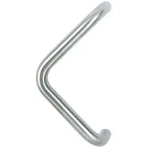 HOPPE Stoßgriff E5210 Aluminium grau