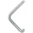HOPPE Stoßgriff E5210 Aluminium grau
