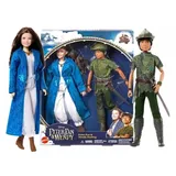 DISNEY DOLL Peter Pan and Wendy Darling set of 2 dolls HNY36