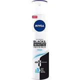 NIVEA Invisible White And Black Fresh Spray 200ml