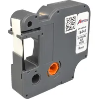 Ampertec Label Band kompatibel zu Dymo IND 18443 (S0718580)