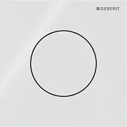 Geberit Typ 40 Urinal-Steuerung 116014SI1 pneumatisch, Round, weiß