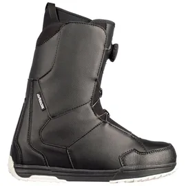 Airtracks Herren Snowboard Boots Master ATOP Snowboardschuhe - Schnellschnürsystem Snowboardboots- All Mountain Freeride Freestyle - Schwarz - 43