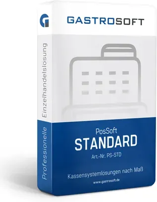 Kassensoftware Einzelhandel PosSoft Standard + TSE Einheit KassenSichV Finanzamt...