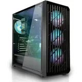 SYSTEMTREFF Gaming PC AMD Ryzen 7 5800XT 8x4.8GHz | AMD Radeon RX 9060 XT 16GB DX12 | 1TB M.2 NVMe | 32GB DDR4 RAM | Windows 11 | WLAN Desktop Computer Rechner für Gamer, Zocker & Streamer