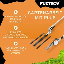 FUXTEC FX-E2MTSET mit 2 Akkus