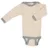 Engel Natur Engel - Woll-Langarmbody SEIDENBABY PUNKTE mit Seide in beige