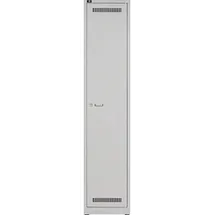 BISLEY Garderobenschrank Metall 40,0 x 50,0 x 185,0 cm Lichtgrau