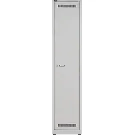 BISLEY Garderobenschrank Metall 40,0 x 50,0 x 185,0 cm Lichtgrau