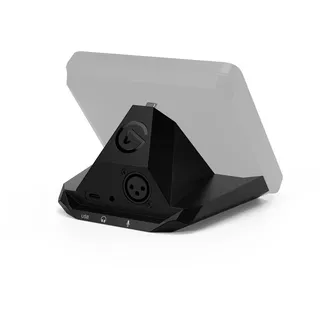 Elgato XLR Dock – Für Stream Deck +, XLR-auf-USB-Mikrofonschnittstelle, anpassbarer Audiomixer, 75 dB Verstärkung/Phantomspeisung/Clipguard – Mac/PC, Stream Deck nicht im Lieferumfang enthalten