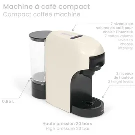 LIVOO 4-in-1-mehrkapsel-kaffeemaschine Dod217C weiß