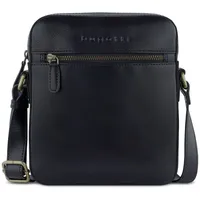 Bugatti Remo Umhängetasche Leder 20 cm schwarz