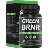 brnr GREEN BRNR - Grüntee Extrakt hochdosiert 120 Kapseln mit extra viel EGCG + Polyphenole, Green Tea Kapseln, Grüner Kaffee Extrakt, 120 Kapseln