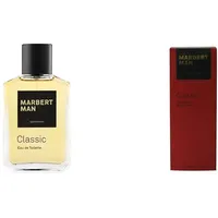 Marbert Classic homme/man, Eau de Toilette Vaporisateur, 1er Pack (1 x 100 ml) & Man homme/men, Classic Body Lotion, 1er Pack (1 x 200 ml)