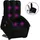 vidaXL Massagesessel mit Aufstehhilfe Stoff 93 x 101 x 93 cm Schwarz