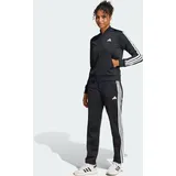 Adidas Damen ESSENTIALS 3-STRIPES TRACKSUIT, Black, XS