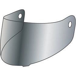 Scorpion EXO 2000 / 2000 EVO / 1200 / 710 / 510 / 410 / 390 / 491 3D Pinlock Visier, silber