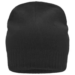 Strickmütze mit Fleecefutter MB7925, schwarz, Einheitsgröße - schwarz