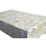 Tischdeckenrolle, schmutzabweisend, warmes Mosaikmuster, 1,40 x 20 m, pflegeleicht und strapazierfähig, ideal zum Schutz von Tischen.