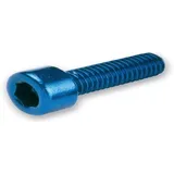 VICMA Schraubensatz 6 Stück Innensechskant Alu blau - M6x20