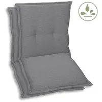 GO-DE Niederlehner Auflage 100 x 50 x 7 cm grau 2 St.