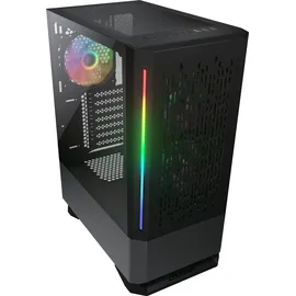 Cougar MX430 Air RGB, schwarz, Glasfenster (CGR-51C6B-AIR-RGB)