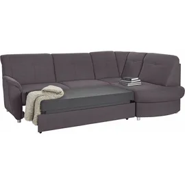 sit&more Eckcouch Kunstleder 2-Sitzer Grau