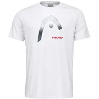Head Herren Club Carl M T-Shirt, Weiß, M EU
