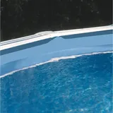 Gre Innenhülle blaue Poolfolie Oval 60/100 Keilbiese 600 x 320 x 120 cm