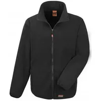 Result Heavy Duty Micro Fleece Arbeitsjacke - black 4XL