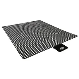 NILS CAMP Picknickdecke schwarz-weiß 300 x 200 cm