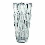 Nachtmann Vase Quartz 26 cm Kristall, Kristalloptik Transparent Klar