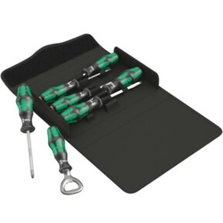 Wera Kraftform 300/7 Set 3 Schraubendrehersatz Kraftform Plus, 7-teilig