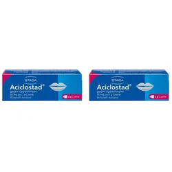 Aciclostad gegen Lippenherpes Aciclovir Creme