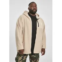 URBAN CLASSICS Kapuzenjacke Mit Reißverschluss Kapuzenjacke Mit Reißverschluss Parka Light Beige S