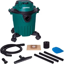 VONROC Kompakter Nass- und Trockensauger 1000W