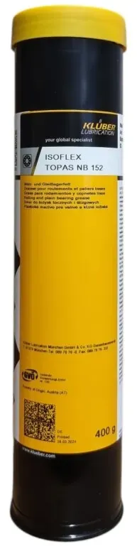 Klüber ISOFLEX TOPAS NB 152, 400g Kartusche