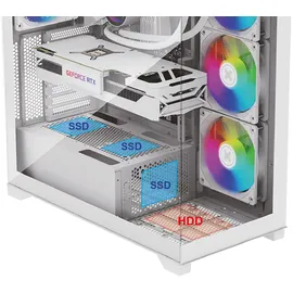 Xilence Gleam Schwarz