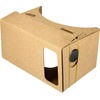 Smartphone VR-Brille aus Karton, Ultrakompakt – Braun