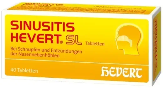 Sinusitis Hevert SL Tabletten 40 St.