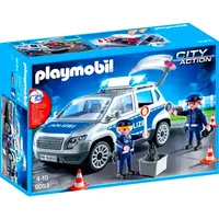 PLAYMOBIL 9053 City Action POLIZEI-Geländewagen Licht und Sound AUTO Polizeiauto