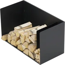 Magnus Kaminholzregal R126 Holz, Stahl 70 x 35 x 40 cm Schwarz