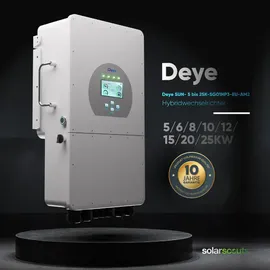 DEYE SUN-8K-SG01HP3-EU-AM2 Hybrid-Wechselrichter 8 kW