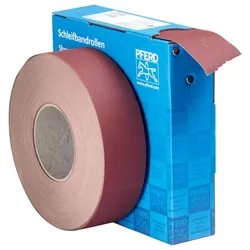 PFERD Korund Schleifbandrolle Gewebe SBR Breite 50mm für universelle Anwendung - 45016220