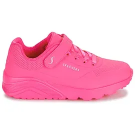 SKECHERS UNO LITE Sneaker, Hot Pink Synthetikbesatz, 31