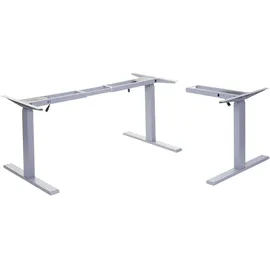 MCW Eckschreibtisch MCW-D40 grau